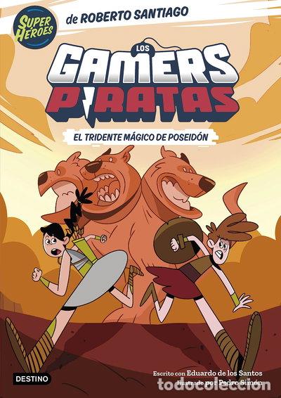 Libri di seconda mano: Los Gamers Piratas 3. El tridente m&aacute;gico de Poseid&oacute;n- 9788408275398