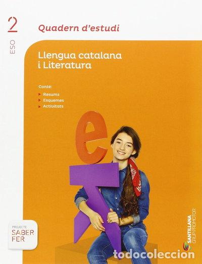 books: Llengua catalana i literatura, 2 ESO. Quadern d'estudi- 9788490476970