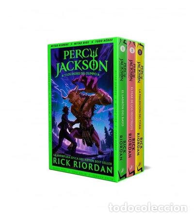 Livres: Percy Jackson y los dioses del Olimpo (estuche)- 9788419868541