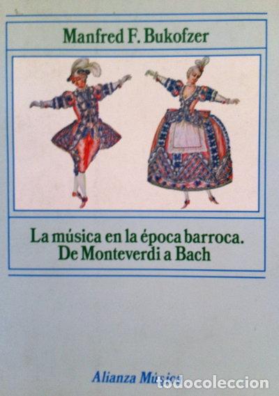 Livres: La m&uacute;sica en la &eacute;poca barroca- 9788420685304