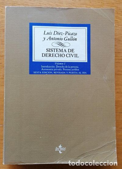 Libri di seconda mano: Sistema de derecho civil I- 9788430910779