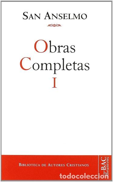 B&uuml;cher: Obras completas de San Anselmo I- 9788422001751
