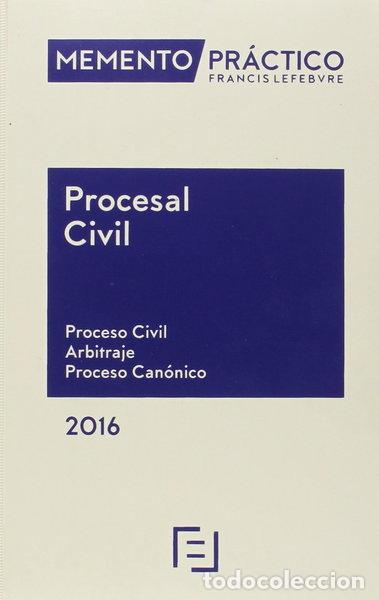 B&uuml;cher: Memento pr&aacute;ctico procesal civil 2016- 9788416268764