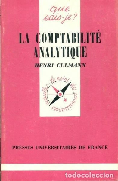 Livros em segunda m&atilde;o: La comptabilit&eacute; analytique- 9782130440178