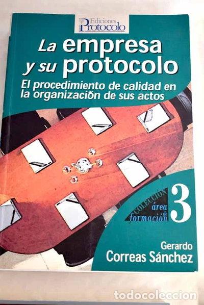Livros em segunda m&atilde;o: La empresa y su protocolo- 9788495789075
