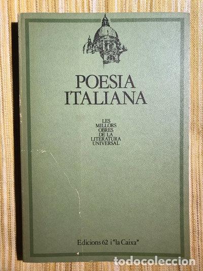 Libros: Poesia italiana- 9788429722529