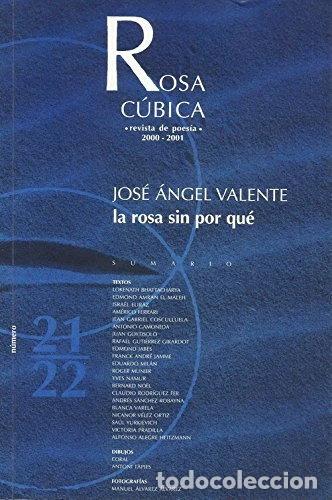 B&uuml;cher: Rosa C&uacute;bica 21-22, revista de poes&iacute;a, 2000-2001: Jos&eacute; &Aacute;ngel Valente : la rosa...- 9788488927125