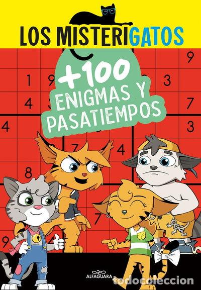 Libros: Los Misterigatos: +100 enigmas y pasatiempos- 9788420459486