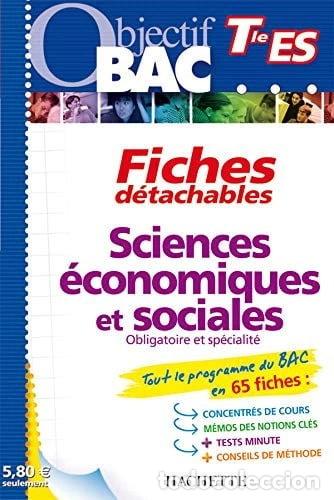 Livres: Sciences &eacute;conomiques et sociales Tle ES- 9782011697080