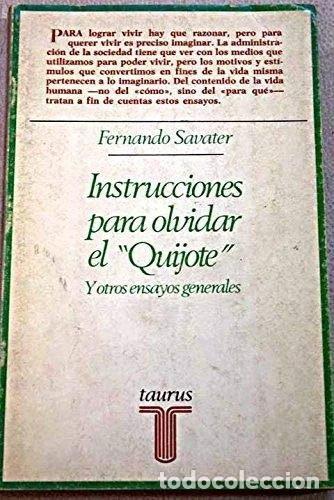 Libros: Instrucciones para olvidar el Quijote- 9788430612468