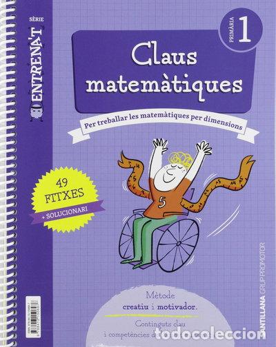 Livros em segunda m&atilde;o: Quadern Claus Matem&agrave;tiques Serie Entrenat 1 Primaria- 9788413150697