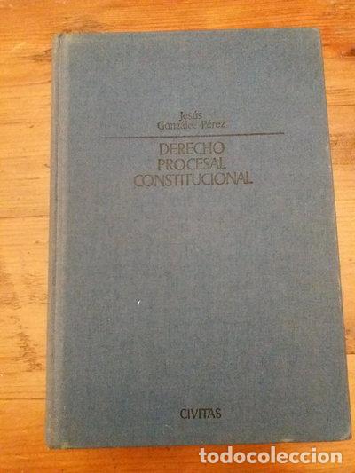 books: Derecho procesal constitucional- 9788473981088