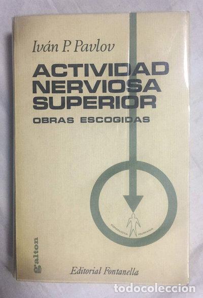 Libros: Actividad nerviosa superior- 9788424403140