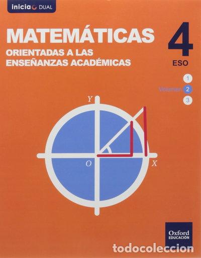 Libri di seconda mano: Inicia Matem&aacute;ticas orientadas a las ense&ntilde;anzas acad&eacute;micas 4.&ordm; ESO. Libro del ...- 9788467385748