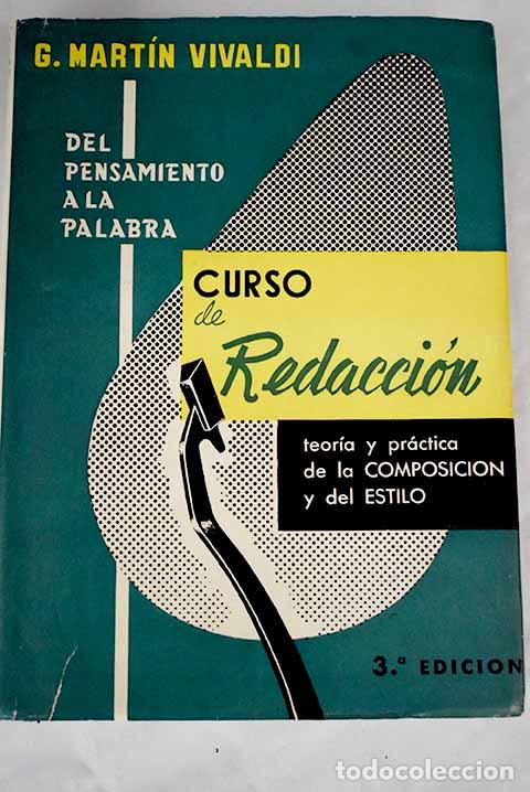Livros em segunda m&atilde;o: Del pensamiento a la palabra: Curso de redacci&oacute;n. Teor&iacute;a y pr&aacute;ctica de la composici&oacute;n y del estilo