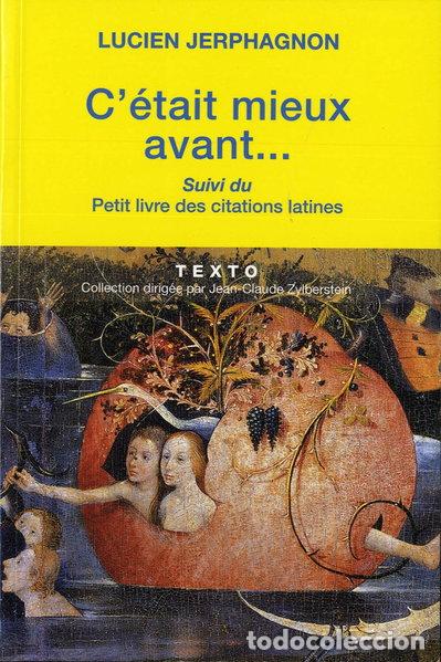 Libros: C&eacute;tait mieux avant- 9782847349658 - Foto 1