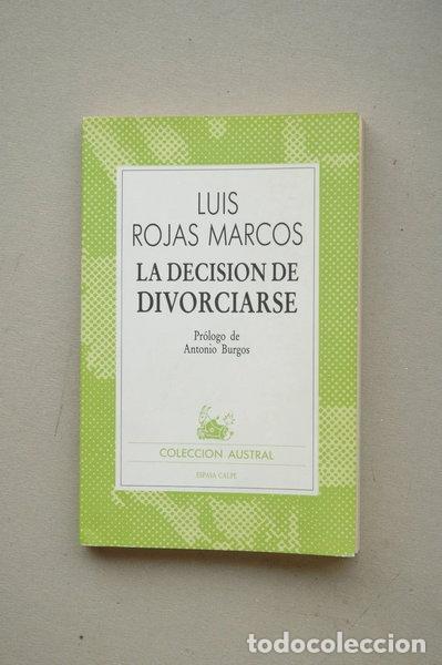 Livros em segunda m&atilde;o: La decisi&oacute;n de divorciarse- 9788423916733