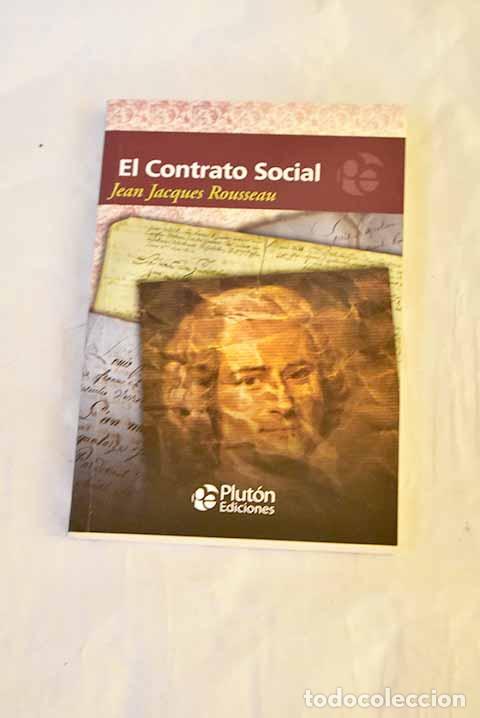 Libros: El contrato social: Rousseau, Jean-Jacques.- Rousseau, Jean-Jacques