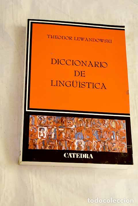 Libros: Diccionario de lingu&iacute;stica.- Lewandowski, Theodor - Foto 1