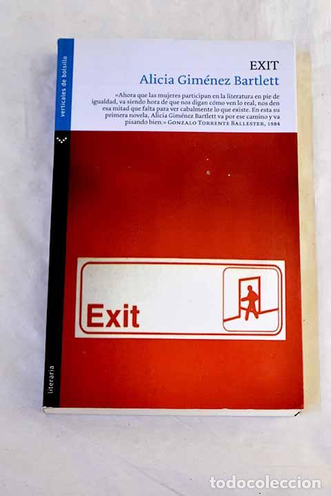 Livres: Exit: Gim&eacute;nez Bartlett, Alicia.- Gim&eacute;nez Bartlett, Alicia