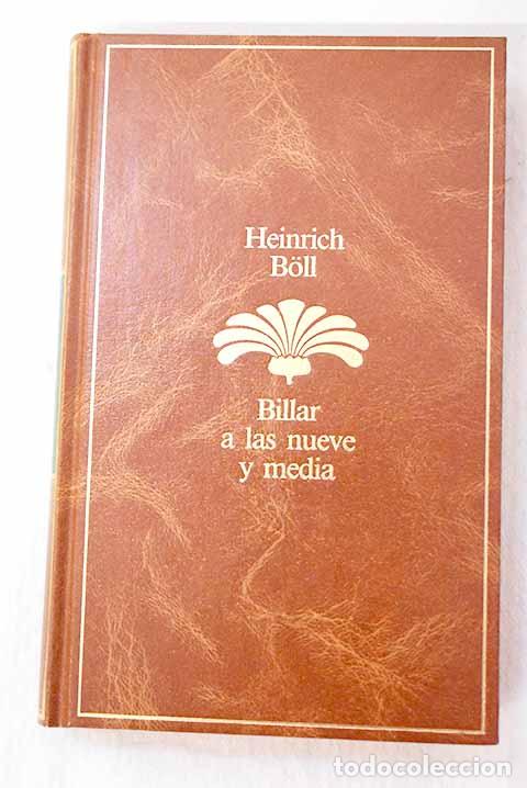 books: Billar a las nueve y media.- Boll, Heinrich