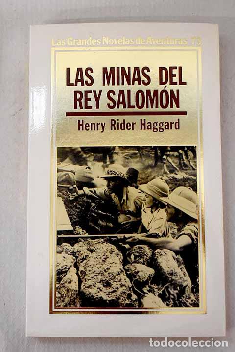 Libros: Las minas del Rey Salom&oacute;n.- Haggard, Henry Rider