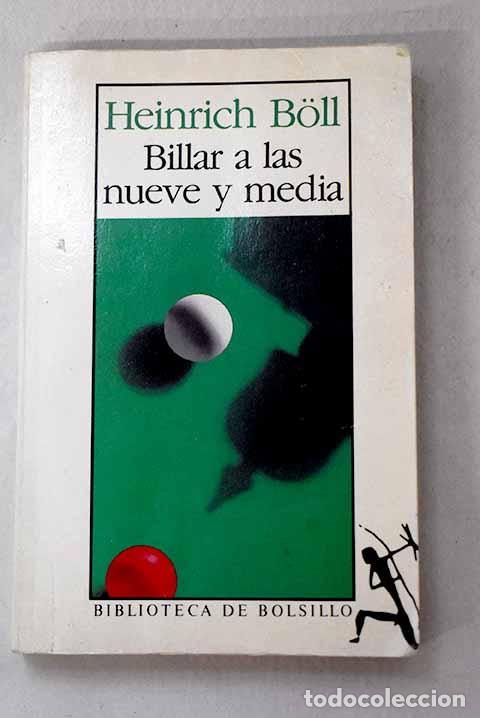 Libros: Billar a las nueve y media.- Boll, Heinrich - Foto 1