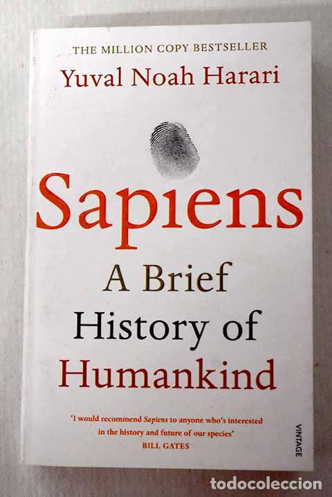 Livros em segunda m&atilde;o: Sapiens: a brief history of humankind.- Harari, Yuval N.