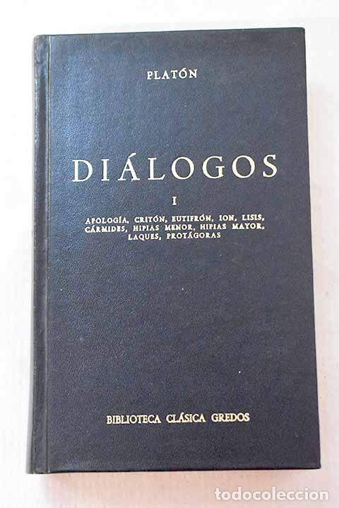 Libros: Di&aacute;logos, Tomo I: Plat&oacute;n.- Plat&oacute;n - Foto 1
