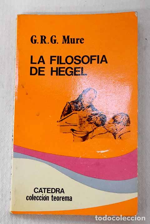 Livros em segunda m&atilde;o: La filosof&iacute;a de Hegel.- Mure, G. R. G.
