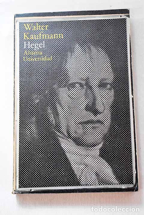 Libros: Hegel: Kaufmann, Walter.- Kaufmann, Walter - Foto 1