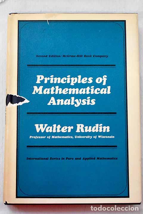 Libros: Principles of mathematical analysis.- Rudin, Walter - Foto 1