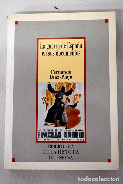 Libros: La Guerra de Espa&ntilde;a en sus documentos - Foto 1