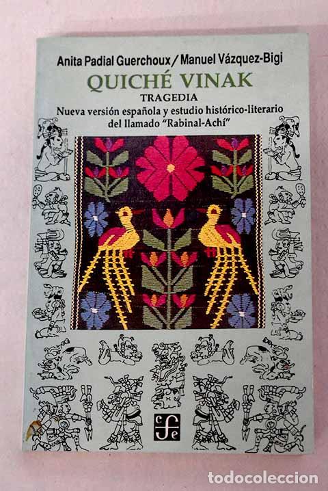 Libros: Quich&eacute; vinak: tragedia - Foto 1