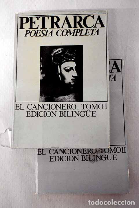 books: Obra completa en poes&iacute;a: el cancionero.- Petrarca, Francesco