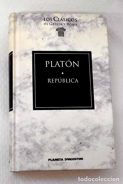 Libros: Rep&uacute;blica: Plat&oacute;n: Planeta-De Agostini..- Plat&oacute;n - Foto 1