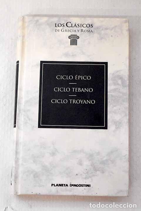 Livros em segunda m&atilde;o: Ciclo &eacute;pico ; ciclo tebano ;ciclo troyano
