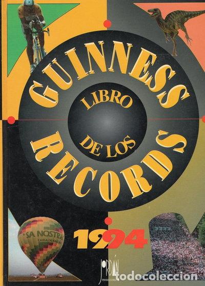 Libros: Libro Guinness de los r&eacute;cords 1994- 9788487069086 - Foto 1