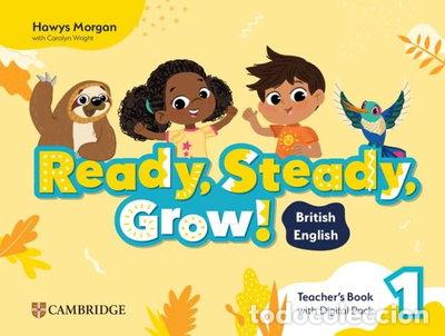 Libros: Ready, Steady, Grow! Level 1 Teacher's Book with Digital Pack- 9781009799713