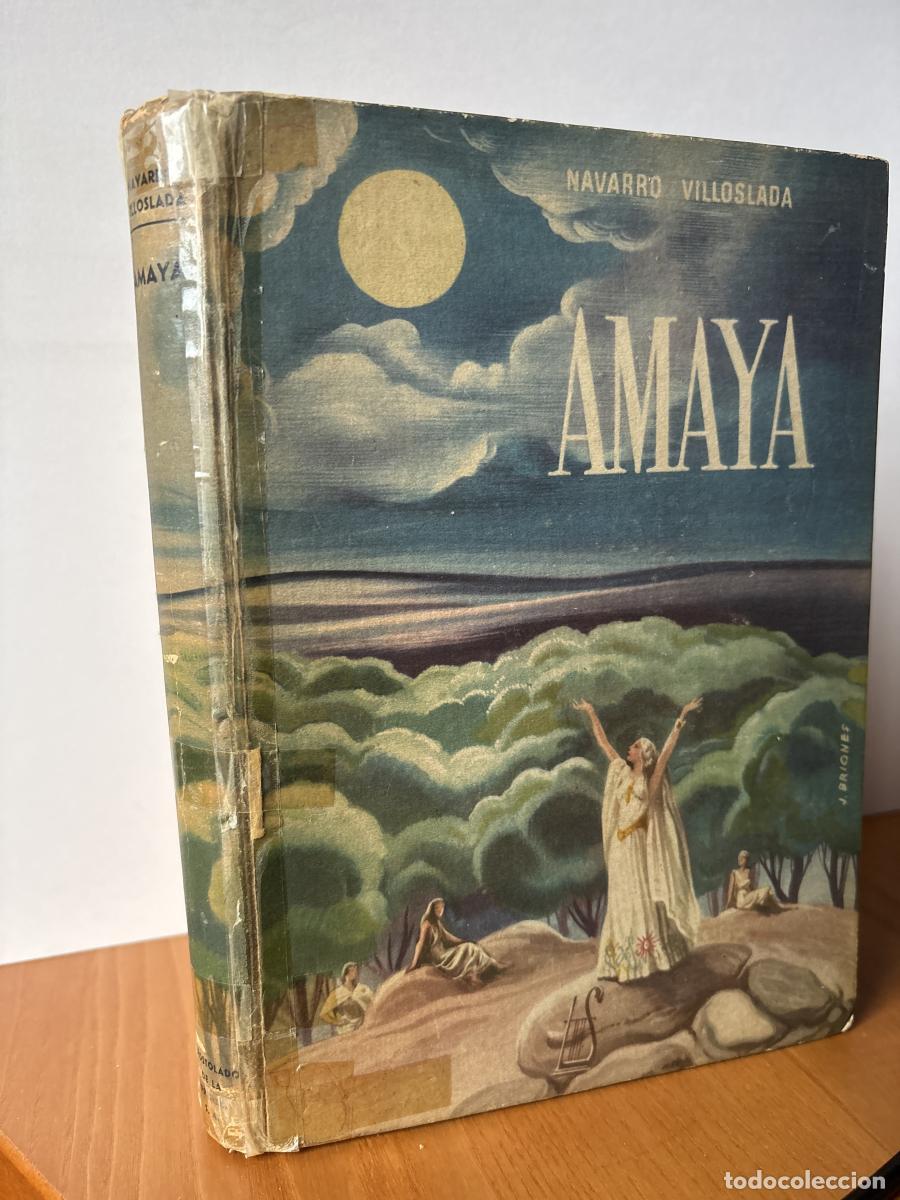 Libros: AMAYA O LOS VASCOS EN EL SIGLO VIII - D.F. NAVARRO VILLOSLADA TDK847