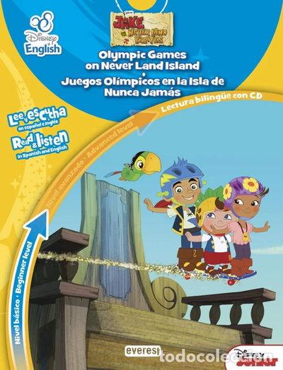 Livros em segunda m&atilde;o: Disney English. Jake y los piratas de Nunca Jam&aacute;s. Juegos ol&iacute;mpicos en la Isl...- 9788444149448