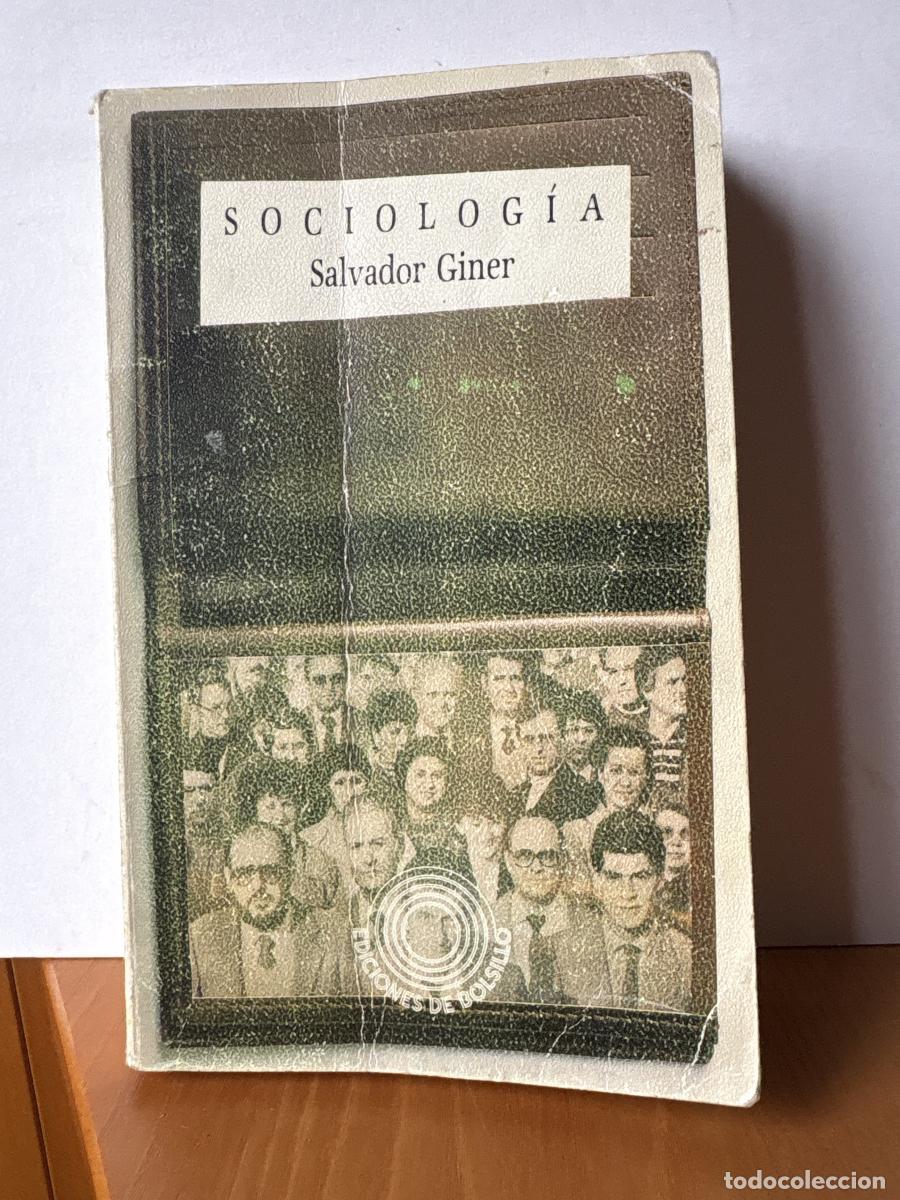 books: Sociolog&iacute;a - Salvador Giner tdk854