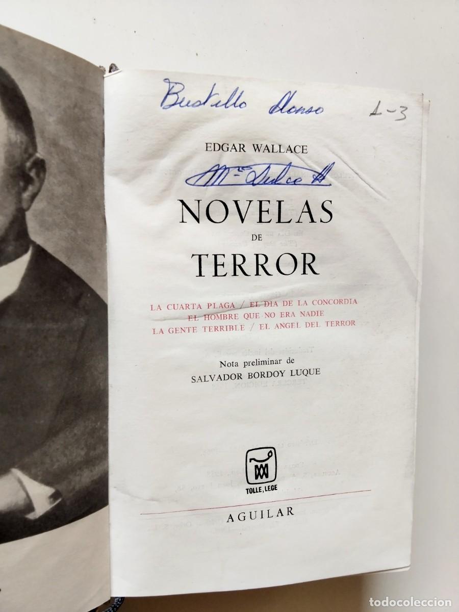 Libros: Edgar Wallace - Novelas de terror - Foto 2