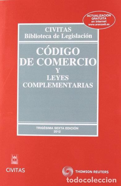 Libros: C&oacute;digo de Comercio y leyes complementarias- 9788447040216