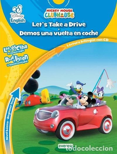 Libros: Disney English. Let's Take a Drive. Demos una vuelta en coche. Nivel b&aacute;sico- 9788444147802