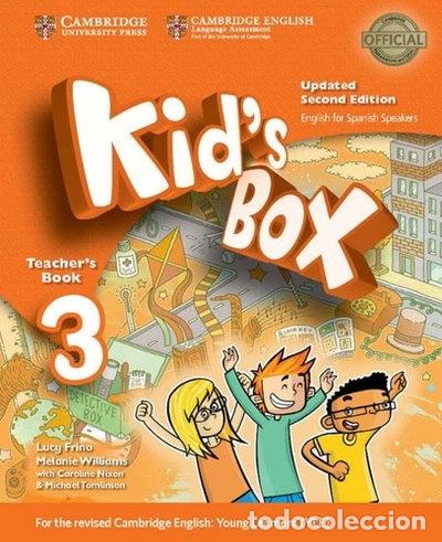 Libros: Kid's Box Level 3 Teacher's Book Updated English for Spanish Speakers- 9788490365892