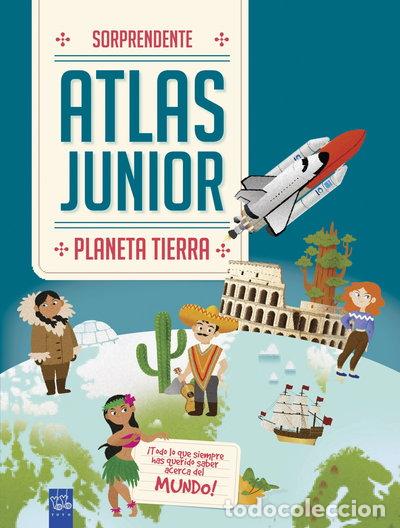 Libros: Planeta Tierra: Atlas Junior- 9788408184669