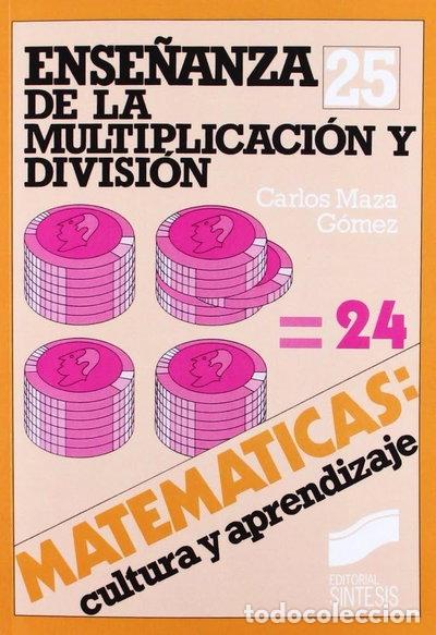 Livros em segunda m&atilde;o: Ense&ntilde;anza de la multiplicaci&oacute;n y la divisi&oacute;n- 9788477381211