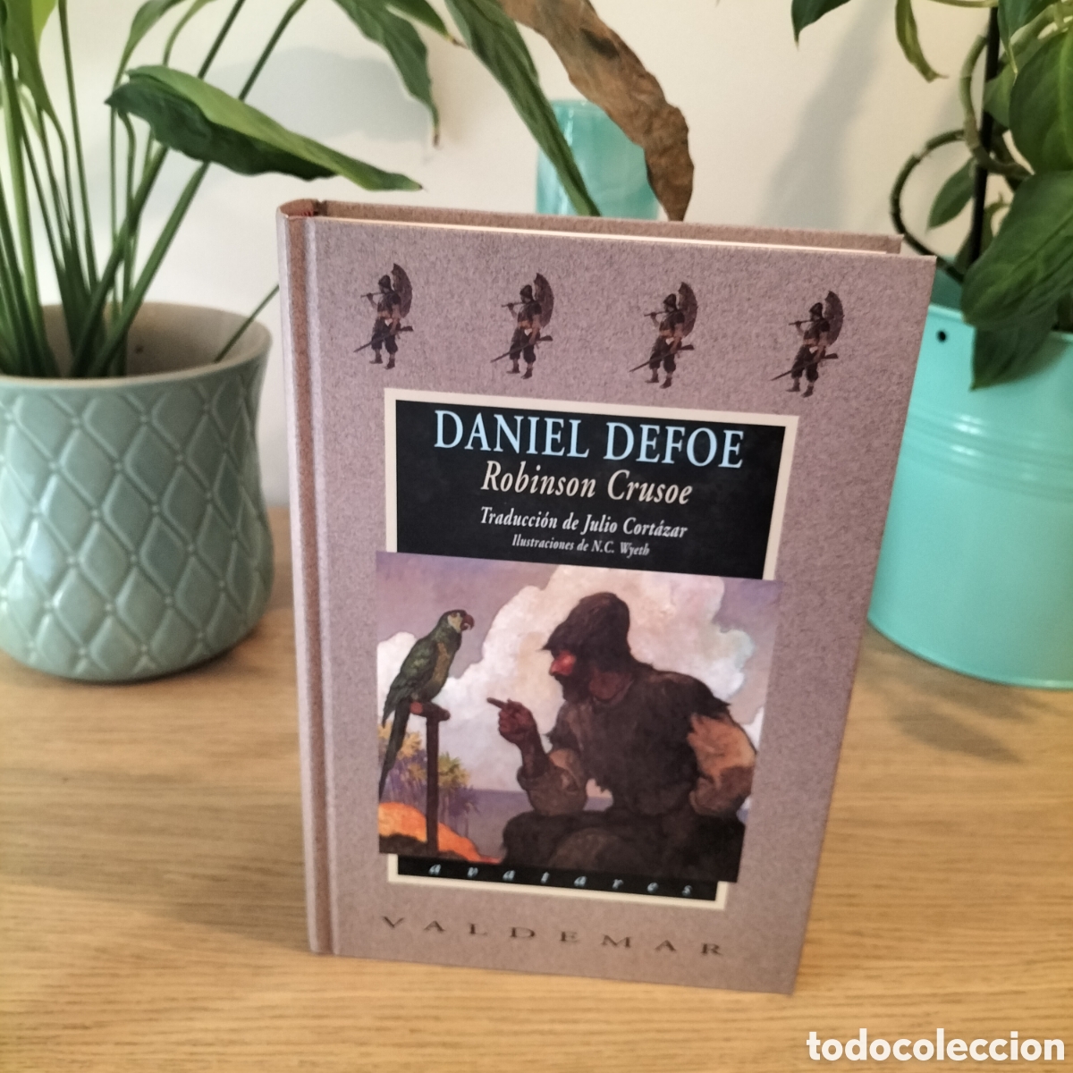books: ROBINSON CRUSOE - DANIEL DEFOE - EDIT. VALDEMAR COLECCI&Oacute;N AVATARES - EN IMPECABLE ESTADO