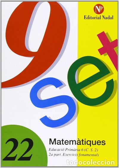 Libros: Nou-Set 22 - Matem&agrave;tiques 6e E. P.- 9788486545031